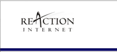 Reaction Internet Website Design, Website 
        Hosting, Website Maintenance